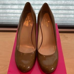Kate Spade, Nude Heels, Size 7.5